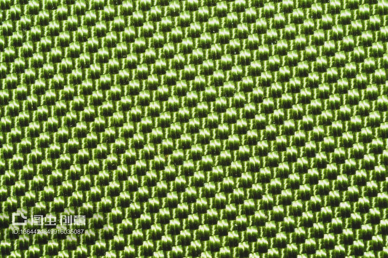 绿色合成材料 织物纹理与编织结构之美